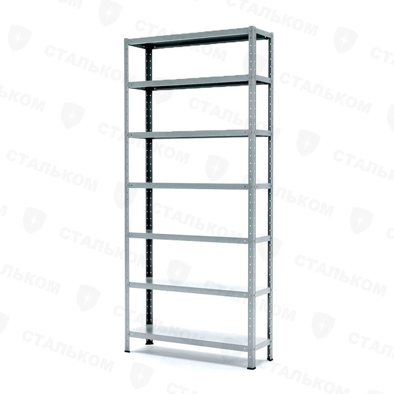 Стеллаж MS Standart 2550х1000х400, 7 полок