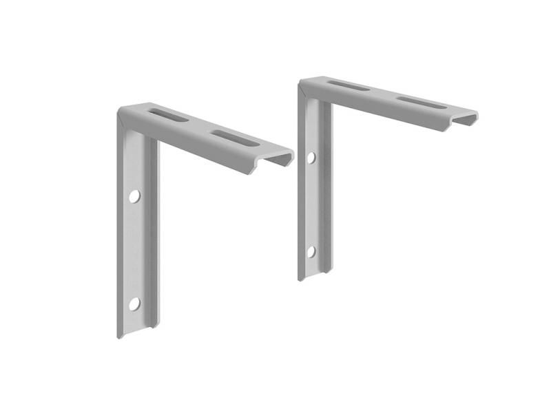 Комплект кронштейнов панели (2 шт.) серый